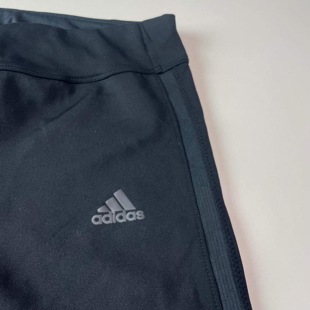 Adidas Running ClimaCool Black Cropped Leggings CF6222 Womens Small - Picture 4 of 13